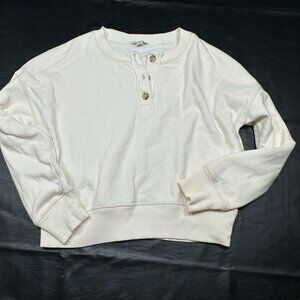 Women's American Eagle Three Button Pullover